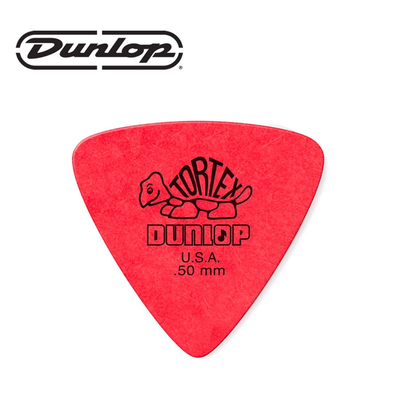 던롭 톨텍스 삼각 기타 피크 0.5mm Dunlop Tortex Triangle