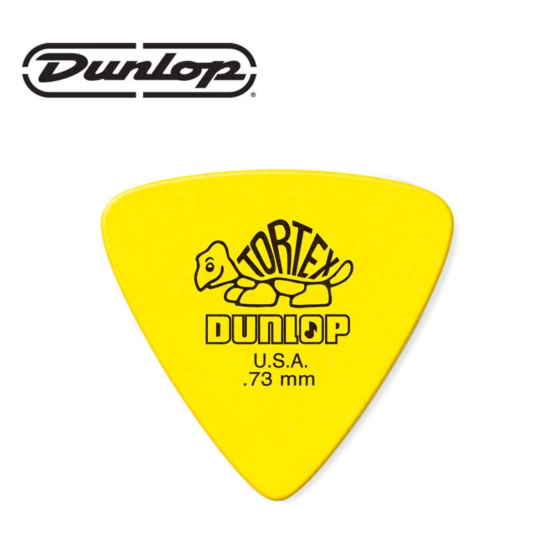 던롭 톨텍스 삼각 기타 피크 0.73mm Dunlop Tortex Triangle