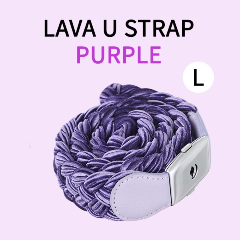 라바 우쿨렐레 보라 스트랩 Lava Ukulele Ideal Strap Flannel L size PURPLE