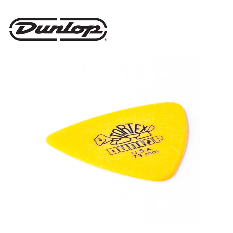 던롭 톨텍스 삼각 기타 피크 0.73mm Dunlop Tortex Triangle