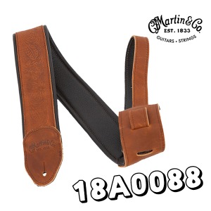 마틴 스트랩 garment leather strap - brown 어쿠스틱/통기타 가죽 스트랩 18A0088