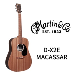 마틴 기타 D-X2E MACASSAR  X시리즈 DX2E-04 마카사