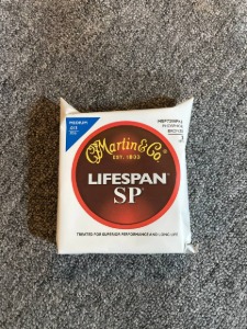 마틴기타줄 3팩 MSP7200 LifeSpan SP 포스포브론즈 Medium 3pack
