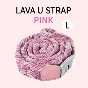 라바 우쿨렐레 핑크 스트랩 Lava Ukulele Ideal Strap Flannel Pink L size