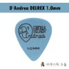 D’Andrea FORMULA DELREX PICK 디 안드레아 피크 1.0mm Heavy (Blue)