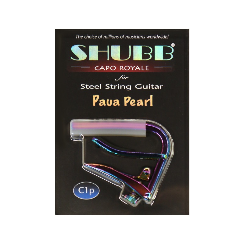 Shubb 셔브 C1p Paua Pearl (Steel String) 통기타/어쿠스틱기타 카포