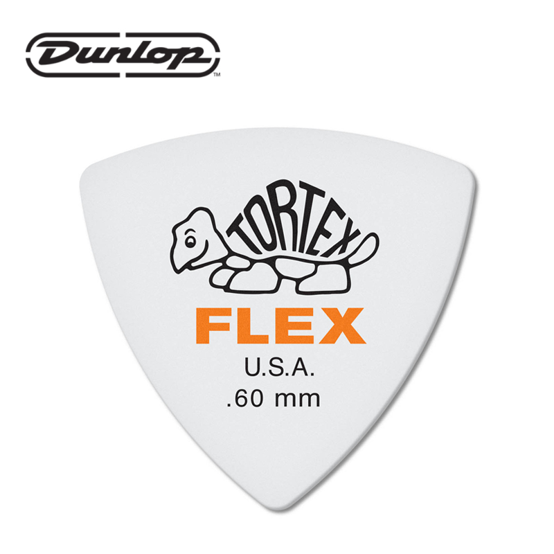 던롭 톨텍스 삼각형 TORTEX® FLEX™ TRIANGLE PICK 0.6MM 기타피크 0.6